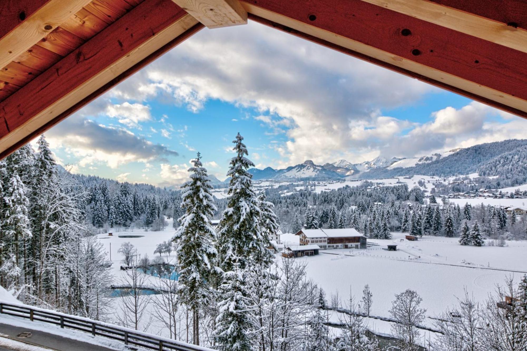 Designchalets Auf 685 Reit im Winkl Esterno foto